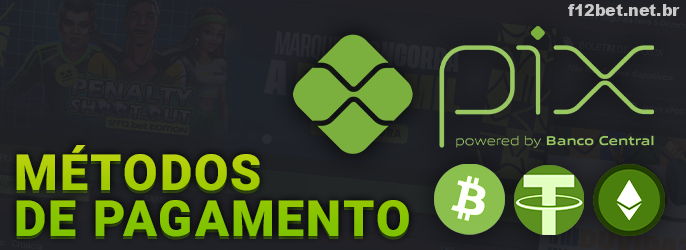 Sistemas de pagamento na F12Bet - como fazer um depósito