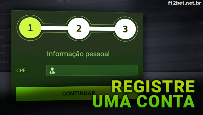 F12Bet registo - como registar uma nova conta